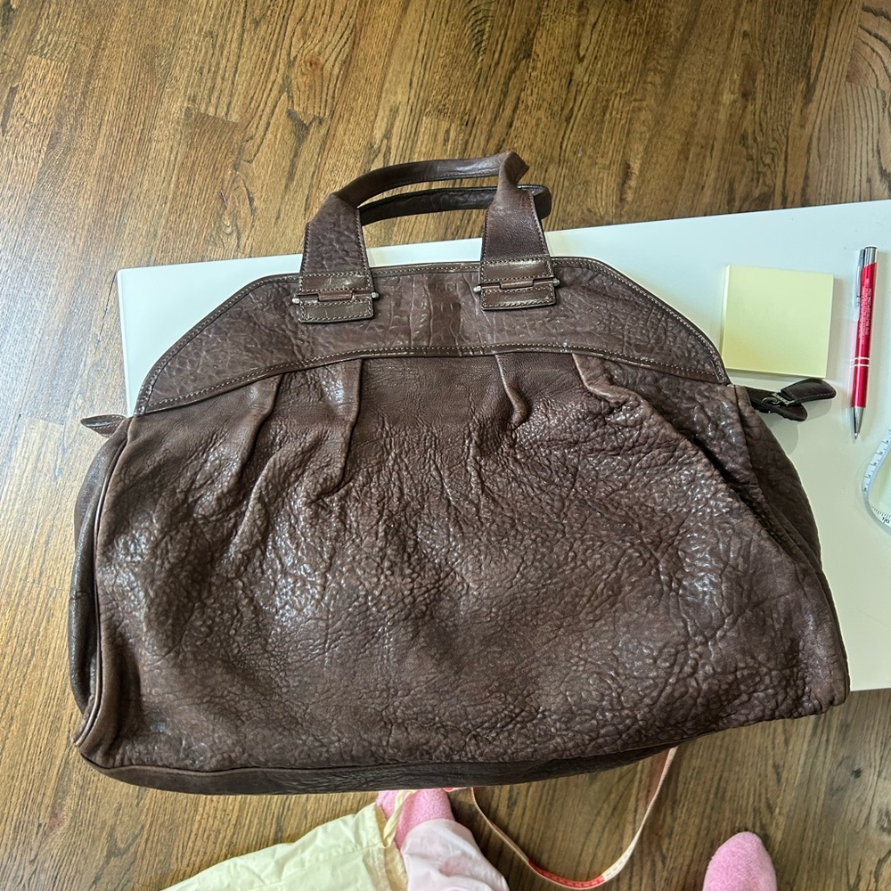 Marni Brown Leather womans Bag
